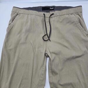 Plugg Cargo Casual Cotton Khaki Beige Pants Mens 42W x 32L‎